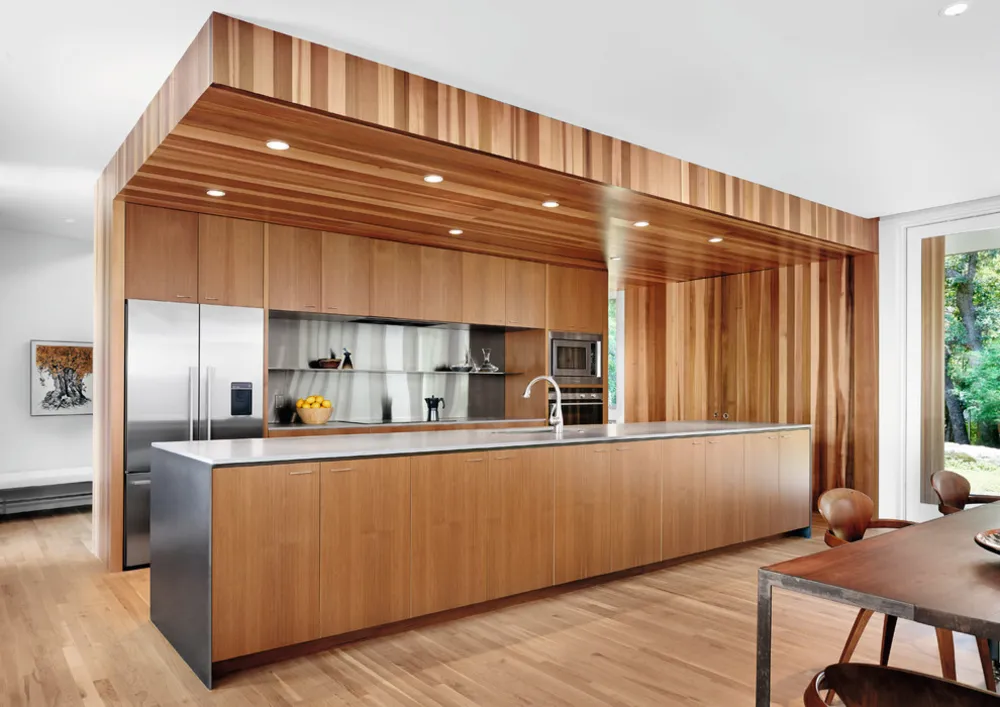 Nick Deaver House Drewniana kuchnia