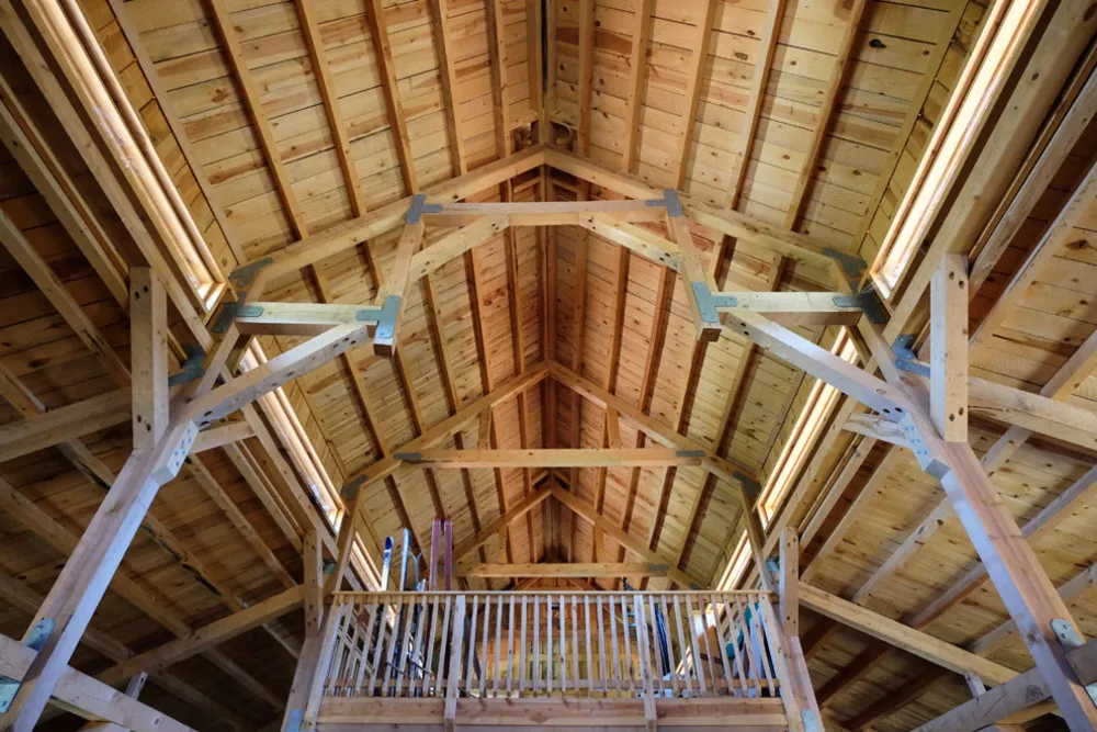 Hilltop Barn in California