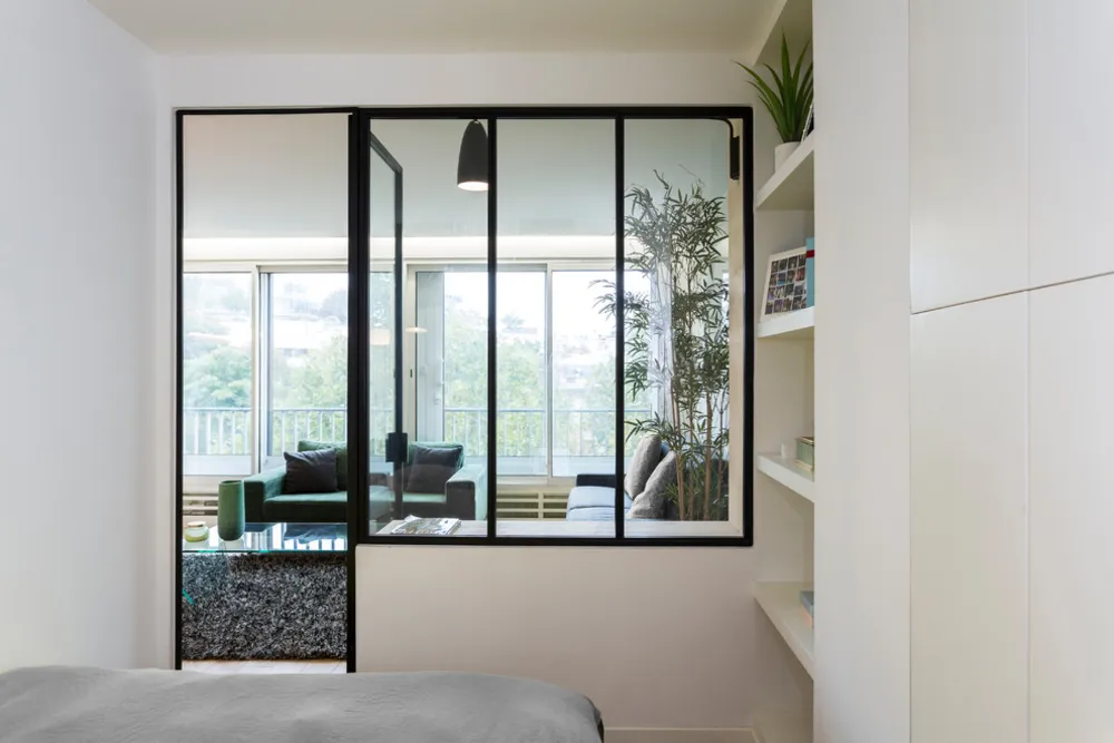 Un studio avec espace nuit