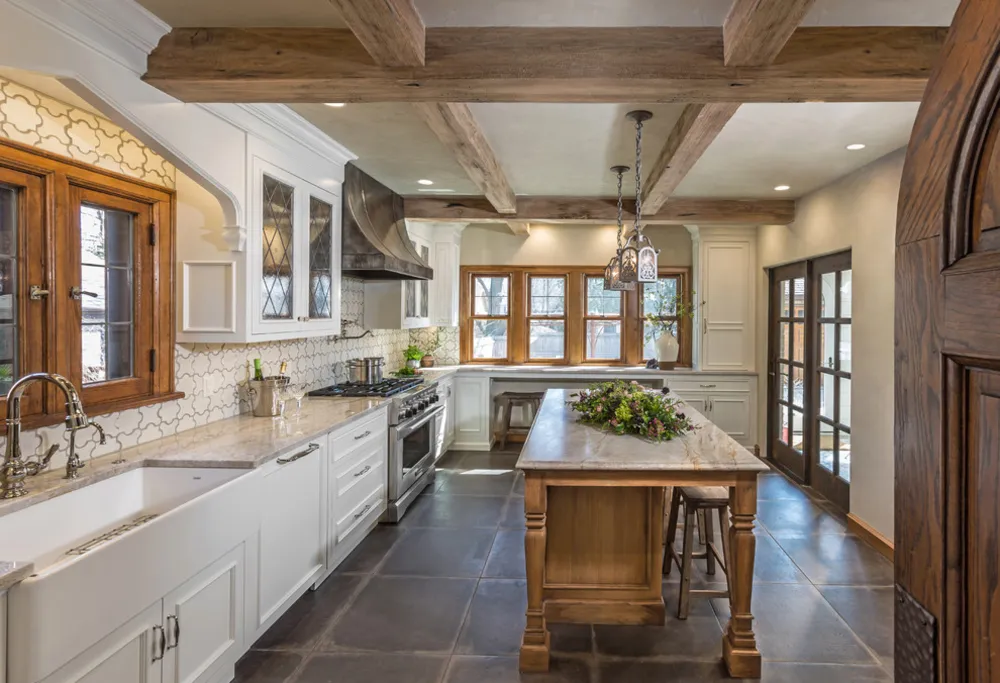Whitefish Bay Tudor Kitchen
