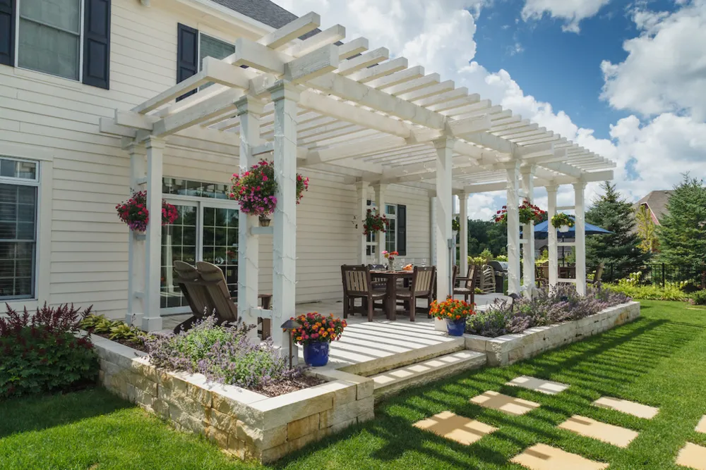 Perinteinen pergola - Cedarburg