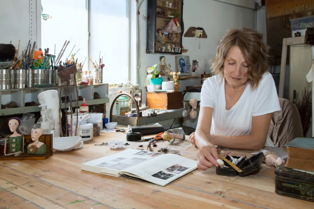 My Servista: Country Charm w domu artysty w Północnej Kalifornii