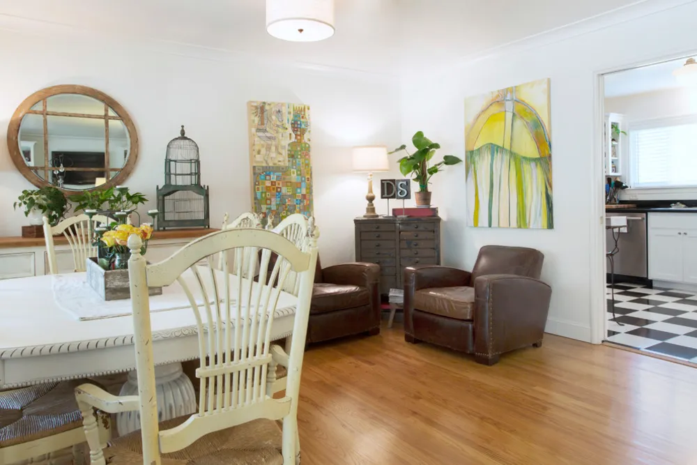 My Servista: Country Charm w domu artysty w Północnej Kalifornii