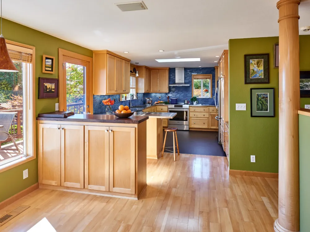 Přestavba kuchyně z čerstvého javoru