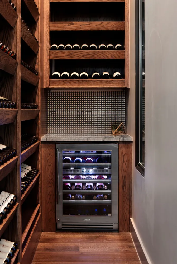 Бартон-Крик || Новое строительство || Остин, Техас || Винный погреб