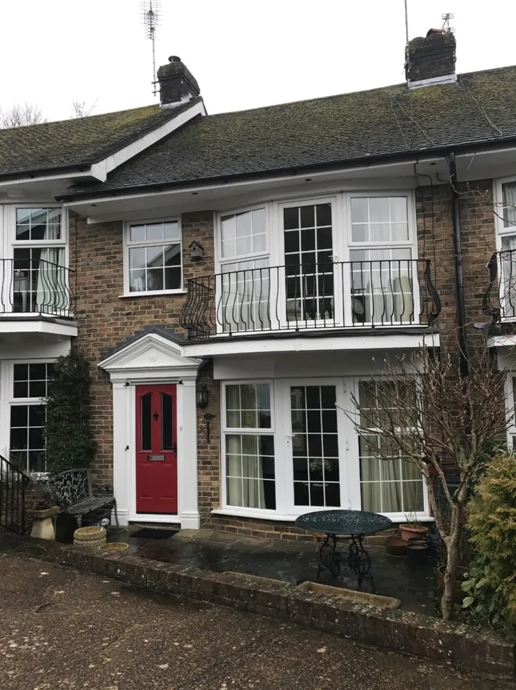 Terasa z 80. let, předělaná a modernizovaná