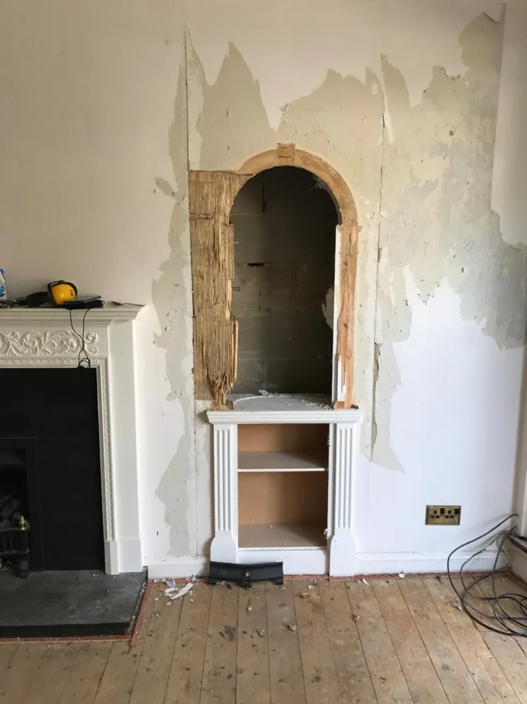 Terasa z 80. let, předělaná a modernizovaná