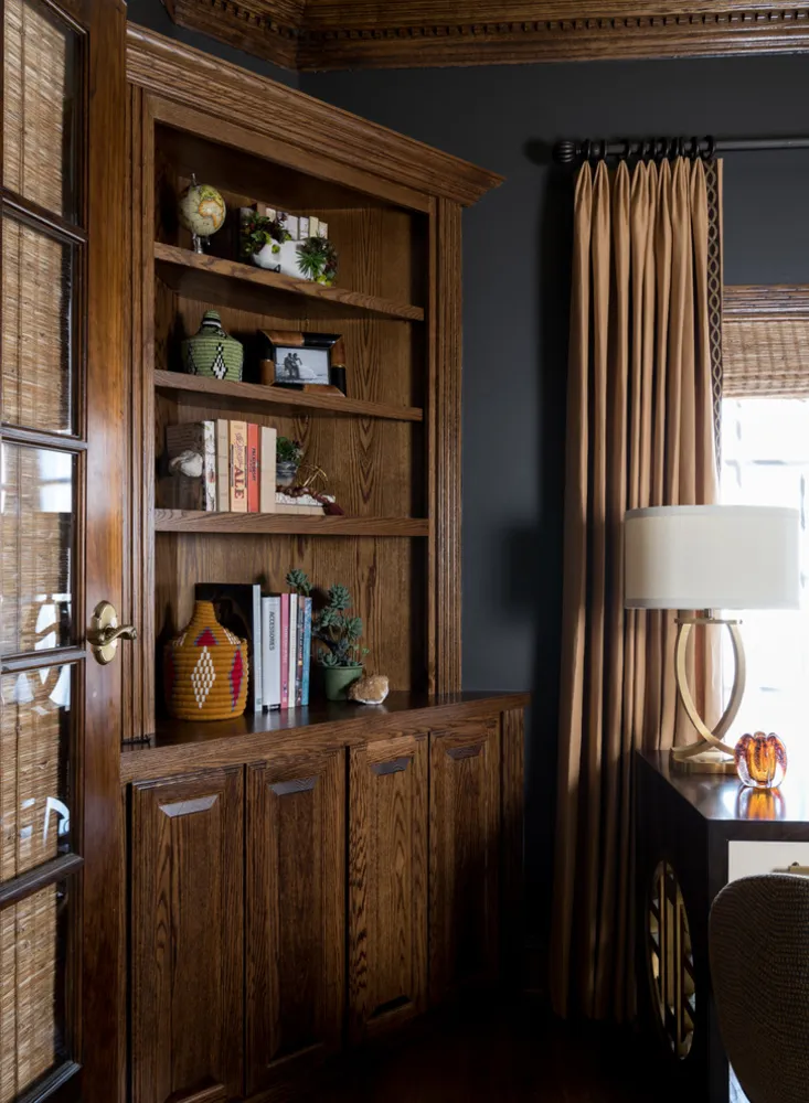 ETHNIC CHIC-thuiskantoor/logeerkamer