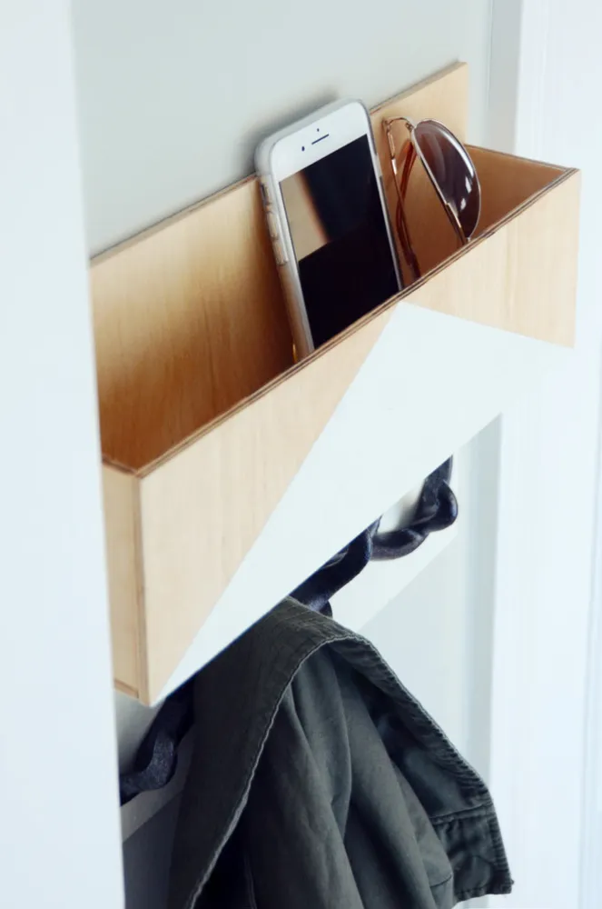 Gör-det-själv entréorganisator