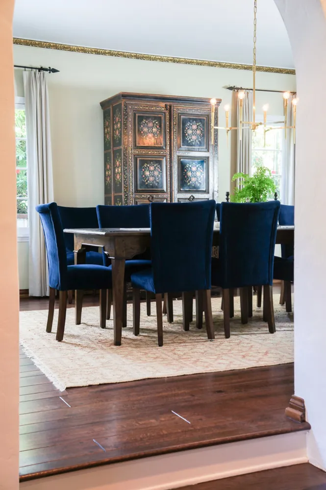 My Servista: Patrones en capas felices en una casa de renacimiento español