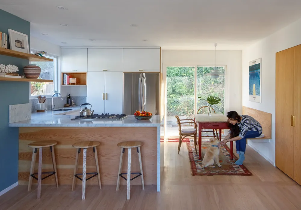 Renovace terasy uprostřed města