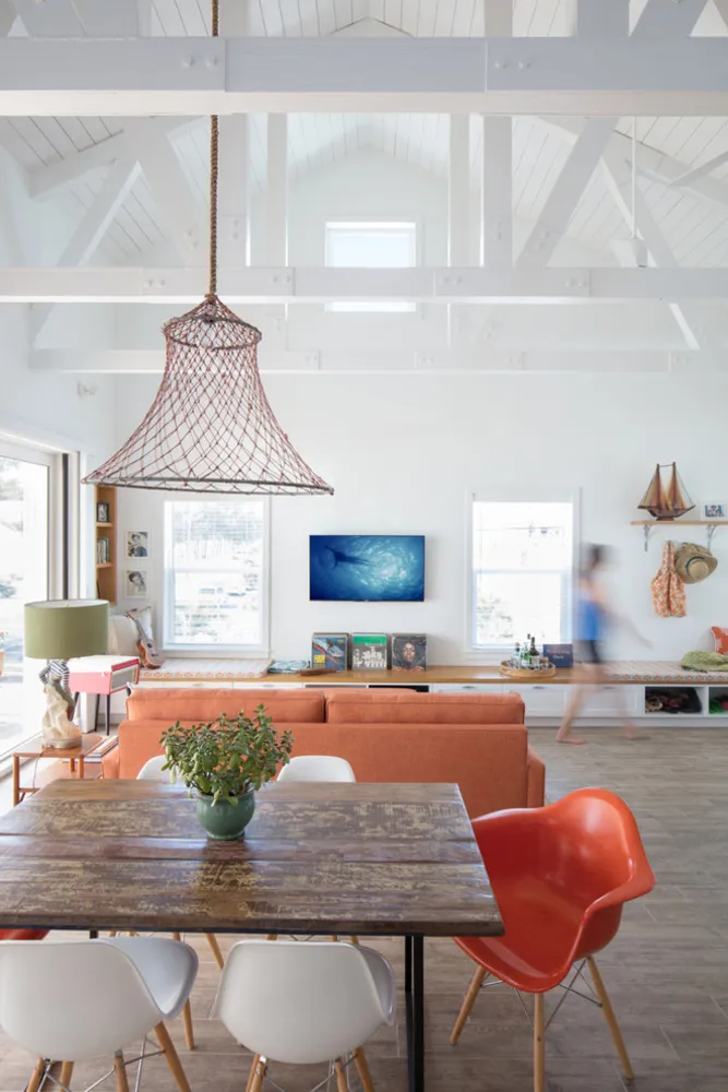 Plaj Tarzı Yemek Odası