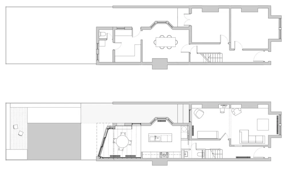20. Planos de planta existentes y propuestos