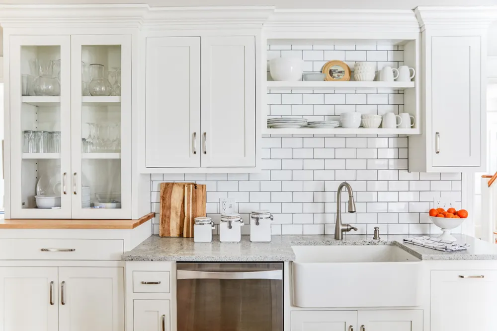 Aangepaste keuken in Portland Home uit 1936