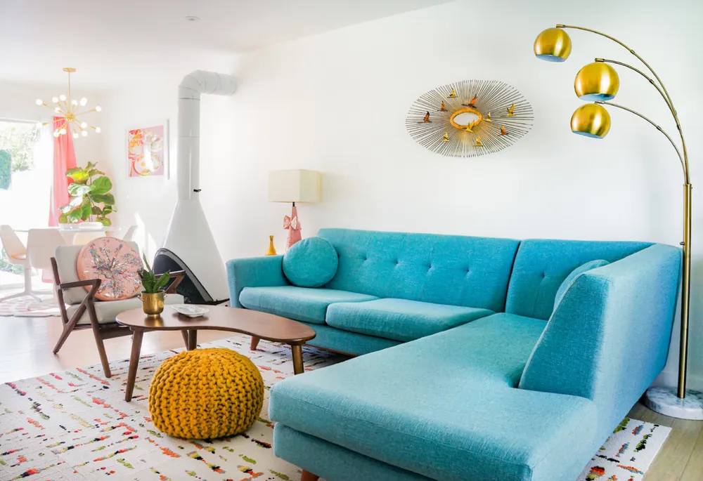 Můj Servista: Byt v Palm Springs hýří veselými barvami