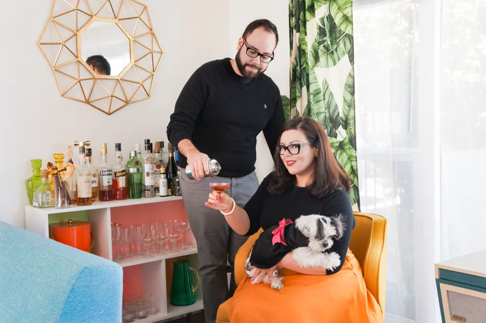 Můj Servista: Byt v Palm Springs hýří veselými barvami