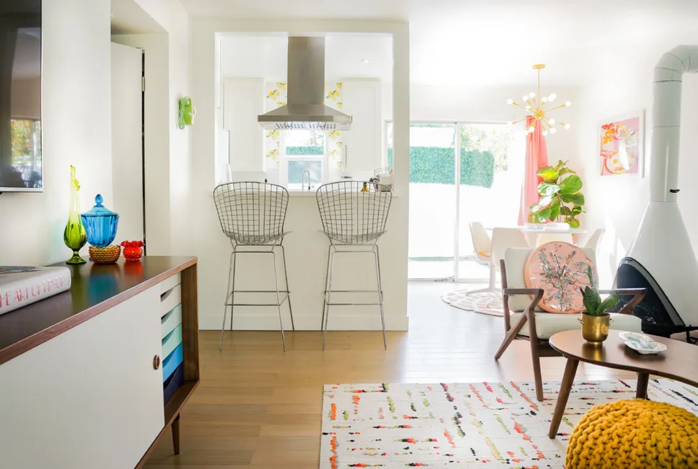 Můj Servista: Byt v Palm Springs hýří veselými barvami