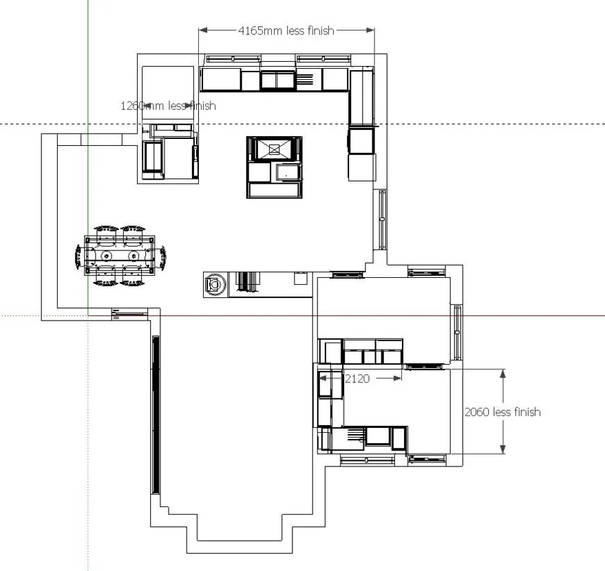 Contemporary Grey Industrial Kitchen