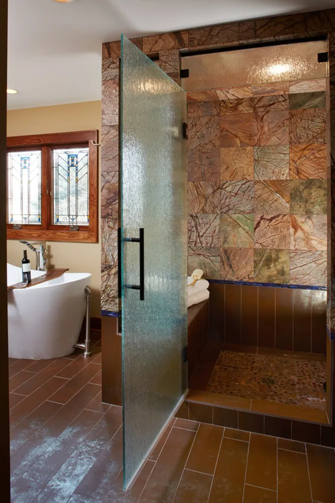 Craftsman Inspired Master Bath In Rosemount MN