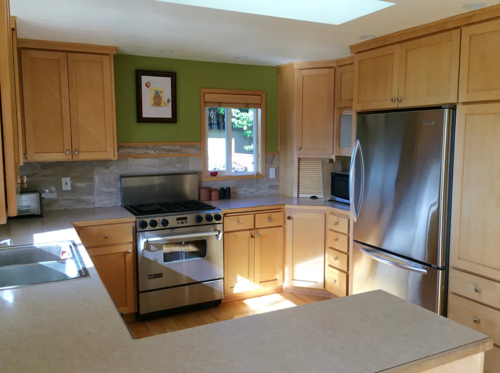 Před: Přestavba kuchyně z čerstvého javoru