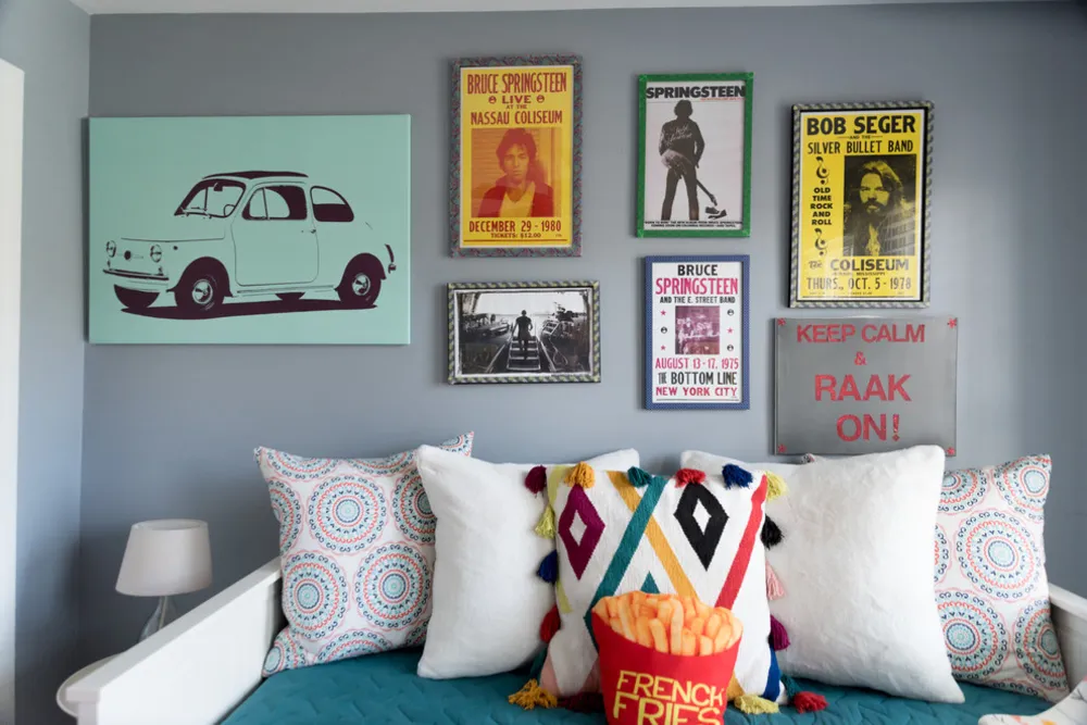 Min Servista: Bright Colors in a Virginia Family Home