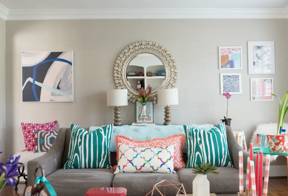 My Servista: Bright Colours in a Virginia Family Home