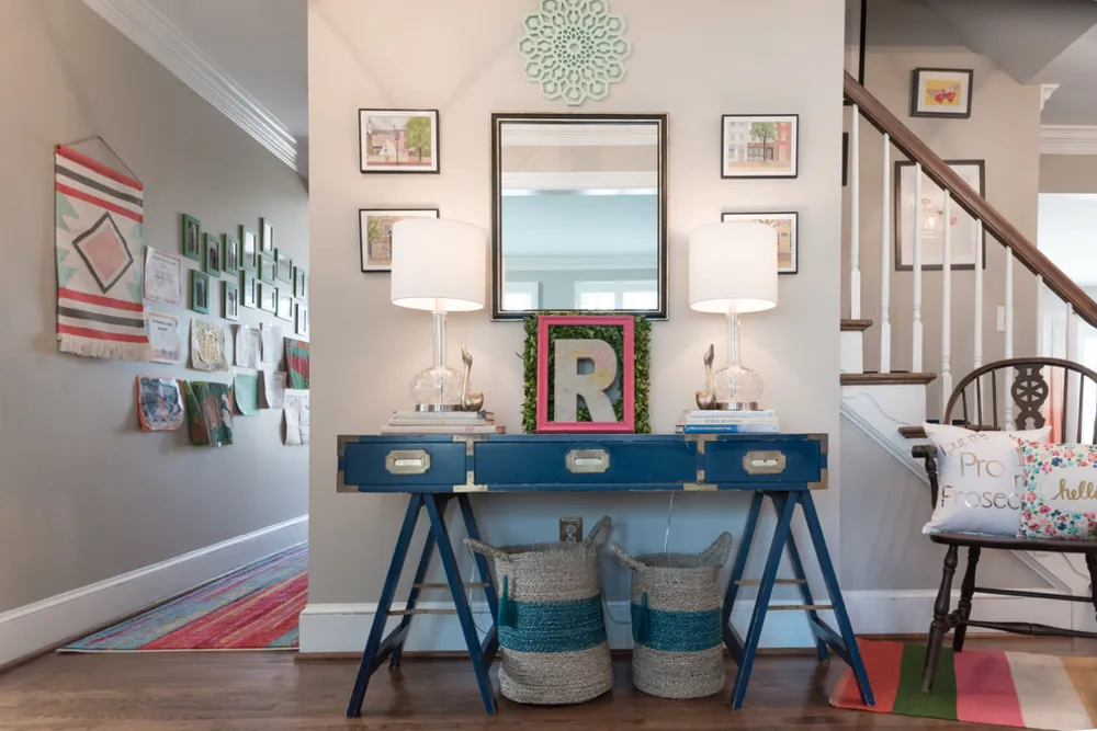 My Servista: Bright Colours in a Virginia Family Home
