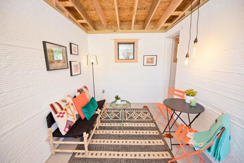 Amerikas første 3D-trykte hus