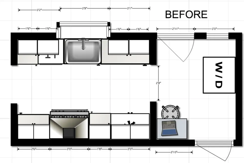 Küche von Los Feliz