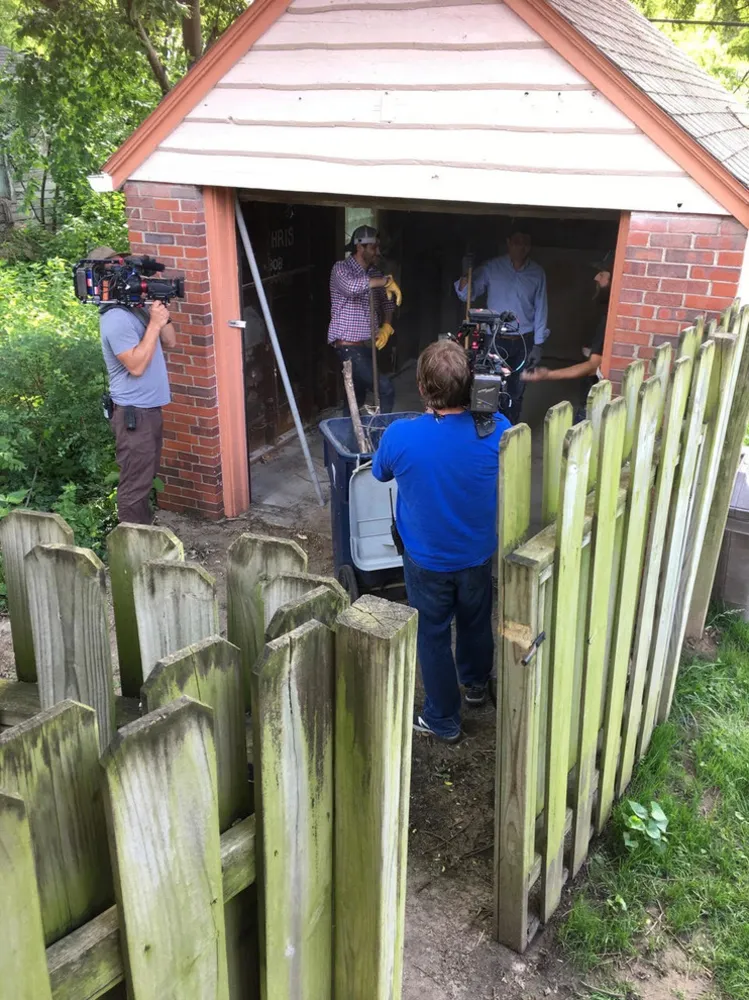 My Servista: projekt retro w dawnym garażu przekształconym w mały dom