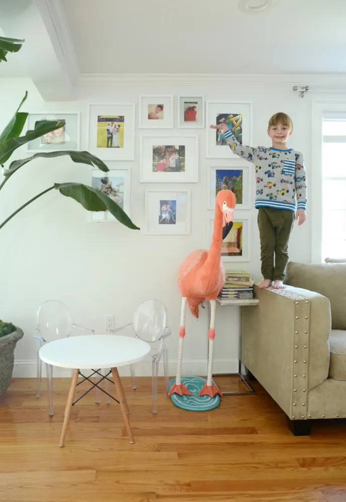 Můj Servista: Tropický elegantní styl v domě v Nové Anglii 50. let