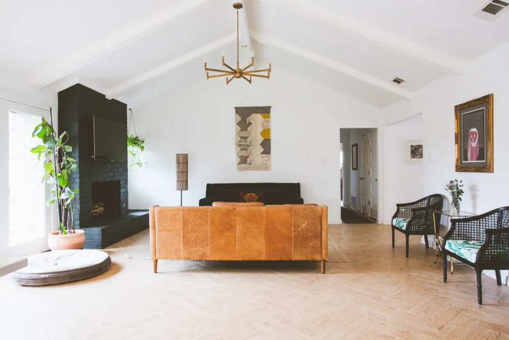 My Servista: Texas Ranch House från 1970-talet får en Boho-uppdatering