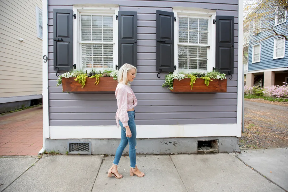 Zwart-wit Blogger's modieuze huis