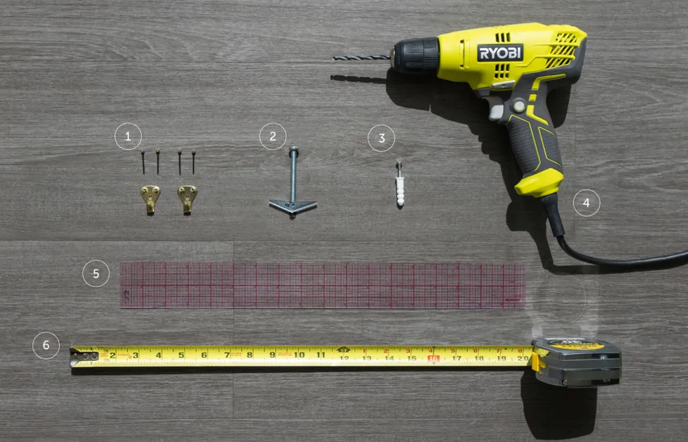 Hur man hänger en tung spegel