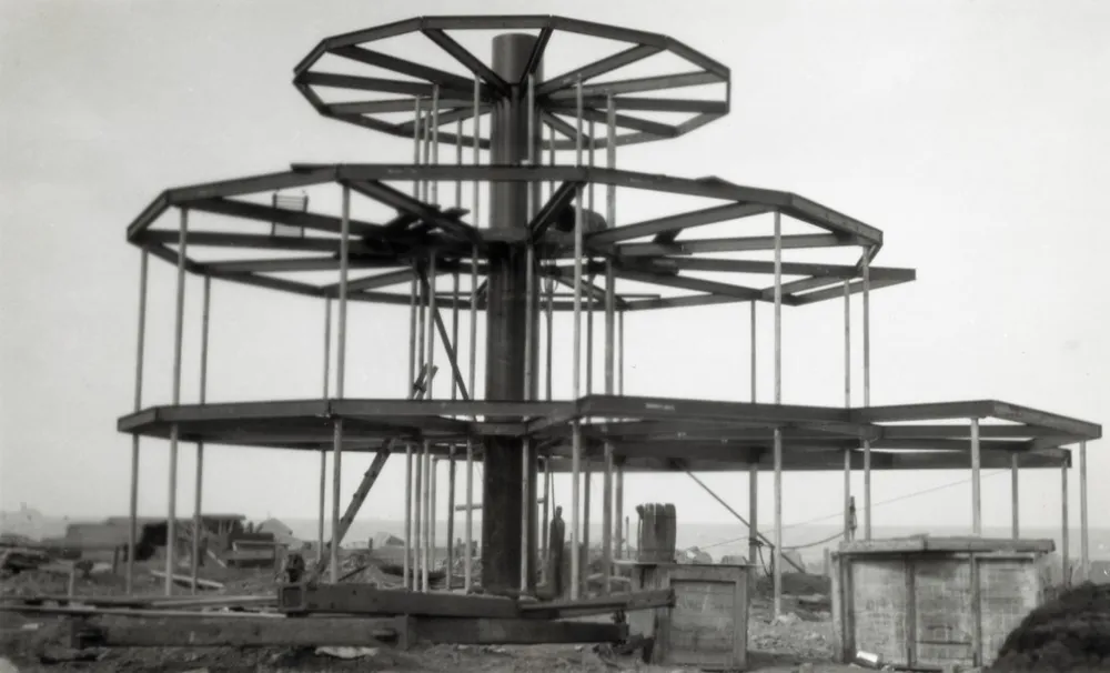 Bau des Hauses der Zukunft