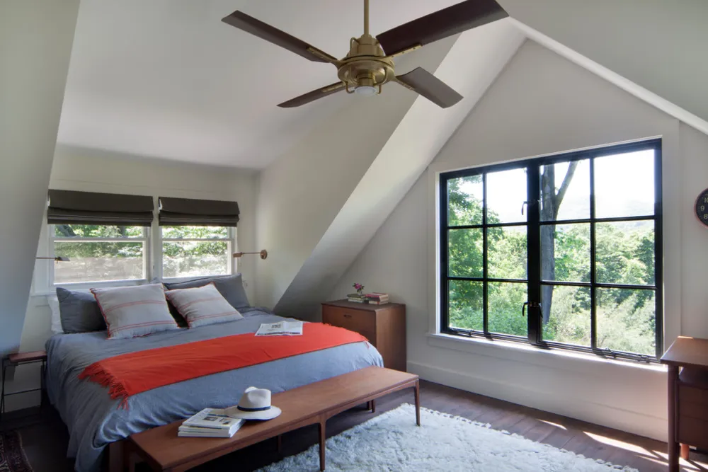 Kabina s výhledem na řeku