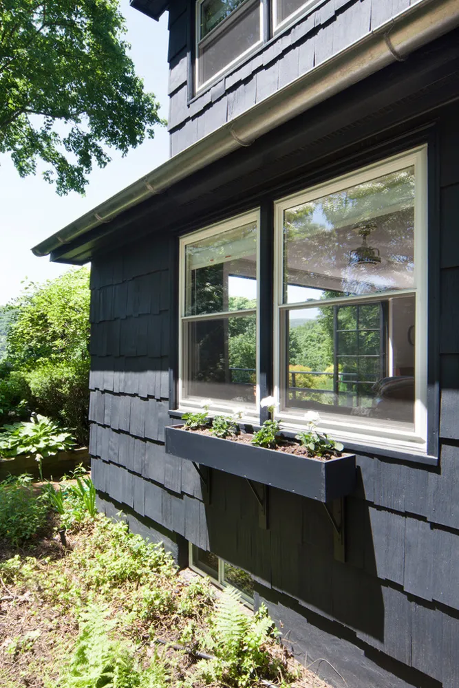 Kabina s výhledem na řeku