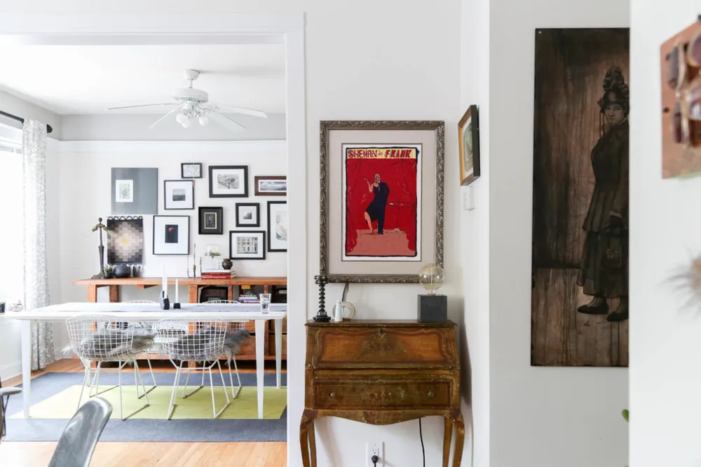 Mein Servista: Bedeutungsvolle Kunst personalisiert dieses Zuhause in Chicago