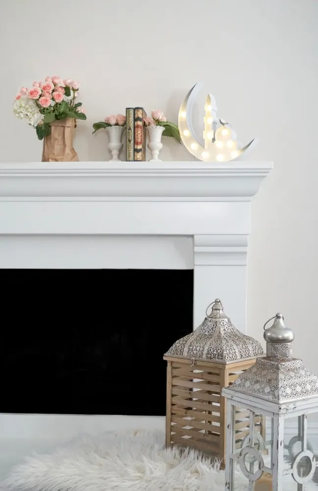 Eid White Marquee Light