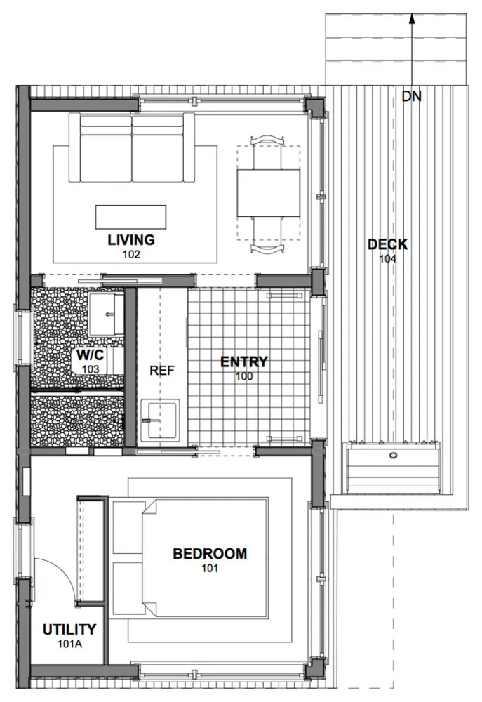 Thurso Bay Love Shack