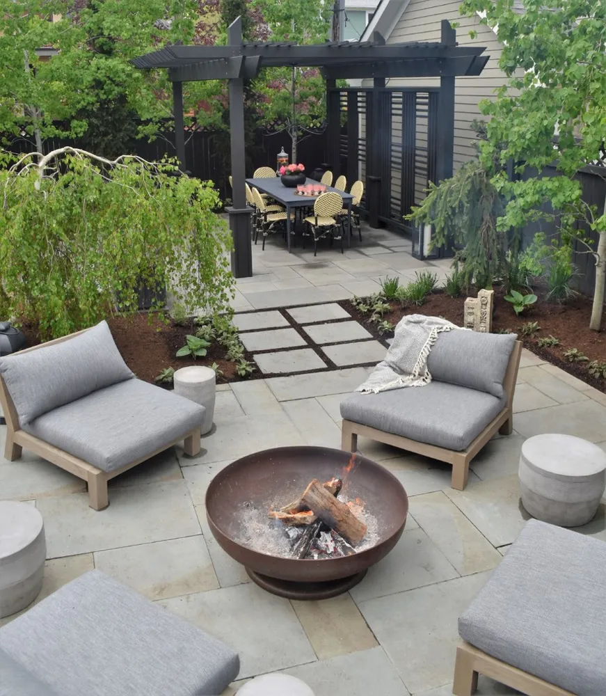Nykyaikainen patio