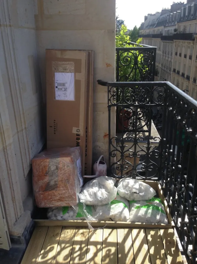 Terrasse haussmanienne comestible