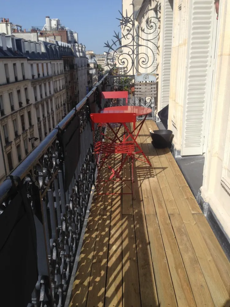 Terrasse haussmanienne comestible