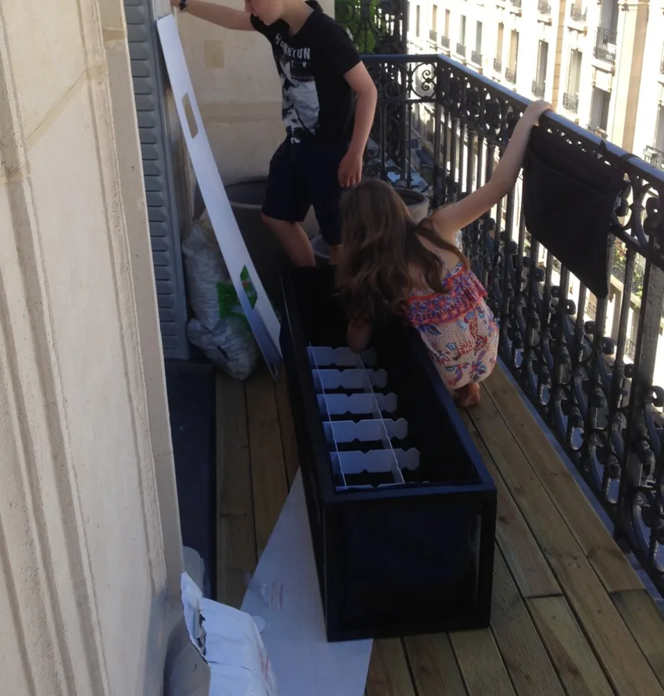 Terrasse haussmanienne esthétique et foodable