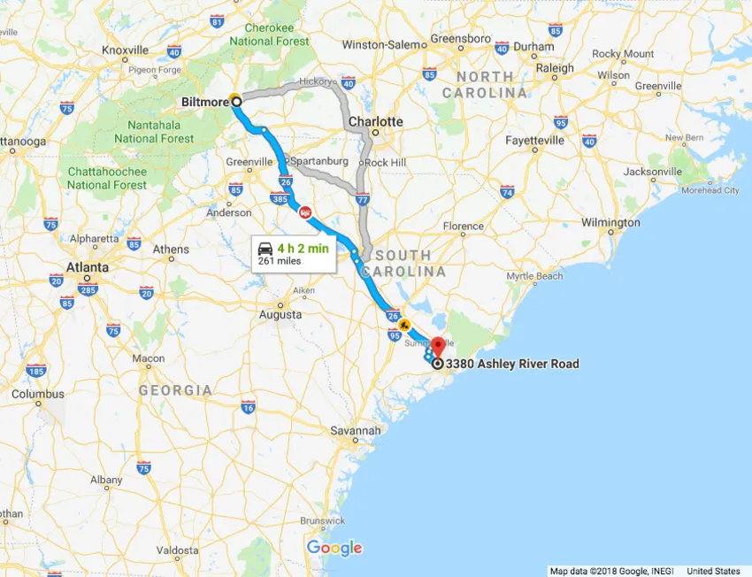 Historisk hemresa: söder och sydväst