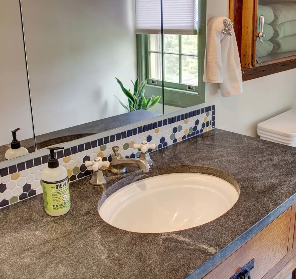 Vintage Craftsman Guest Bath