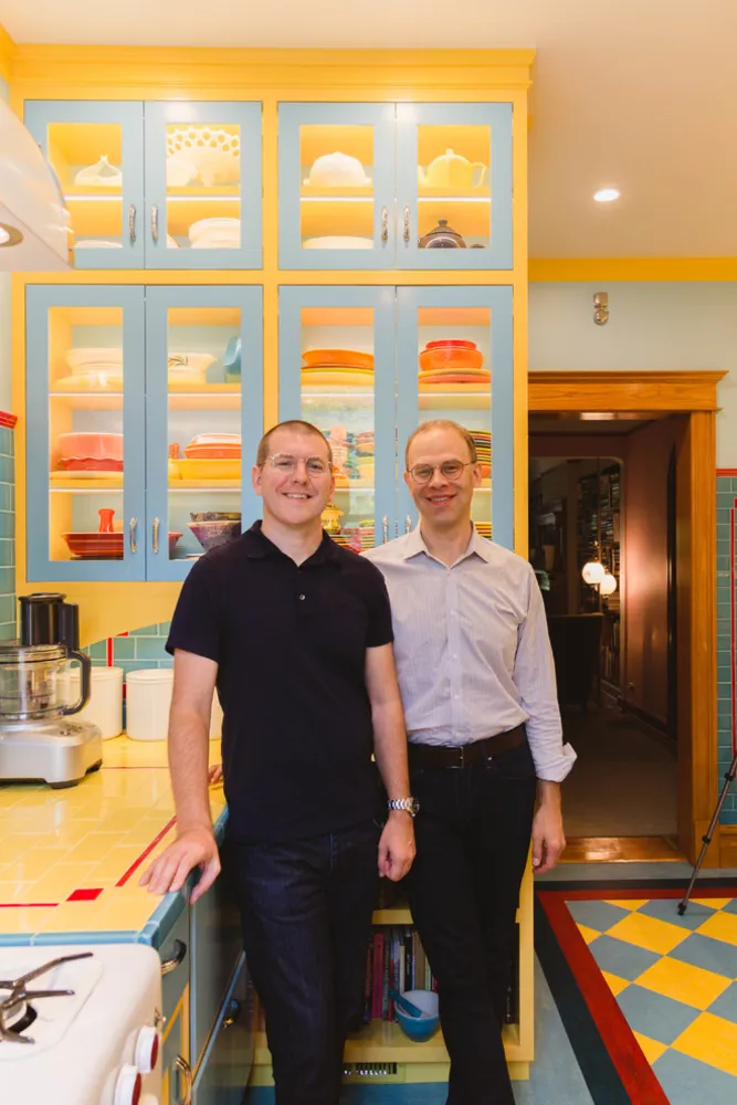 Art déco-stil från depressionstiden inspirerar ett Chicago-kök