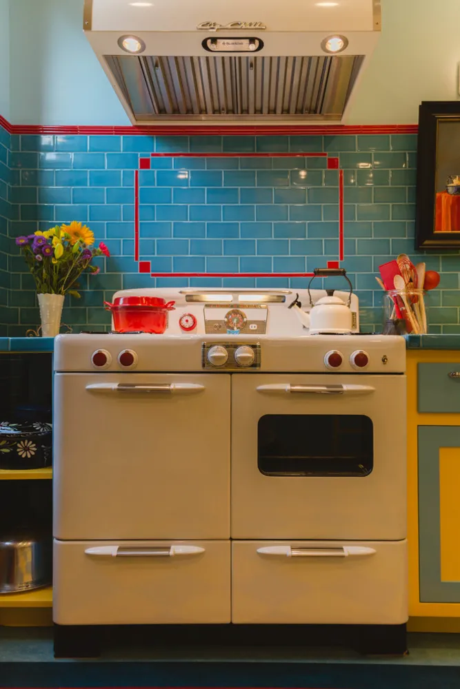 Art déco-stil från depressionstiden inspirerar ett Chicago-kök