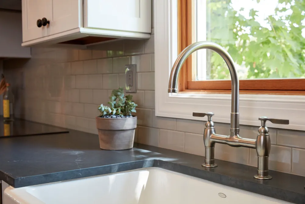 Brown Farmhouse Kitchen