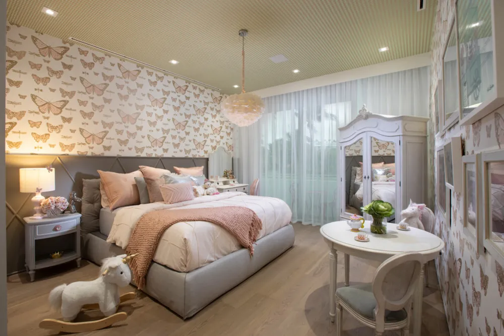 Maison moderne au pays des merveilles